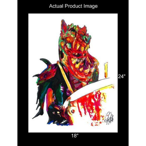 Jizmak Da Gusha GWAR Drums Shock Rock Poster Print Wall Art 18x24 - Picture 2 of 5